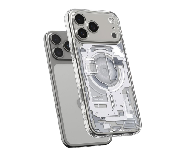 Spigen Ultra Hybrid Mag Magsafe do Iphone 17 Pro Zero One White - 1359938 - zdjęcie 4